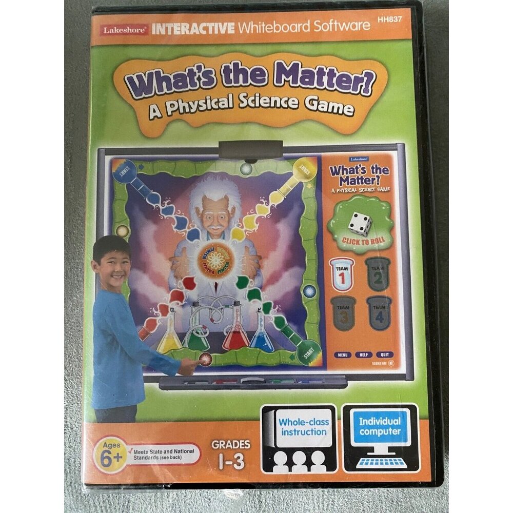 What's the Matter? A Physical Science Game CD-ROM (NEW/SEALED)
